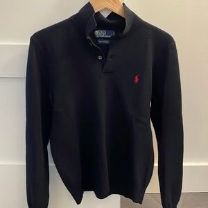 Polo Ralph Lauren navy blue men’s sweater, wool, size M